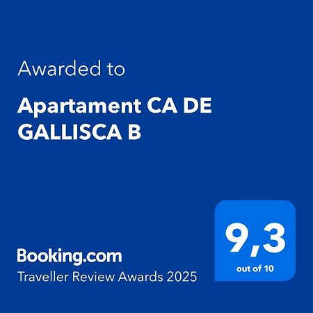 Apartament Ca De Gallisca B Pla de l'Ermita Exterior photo